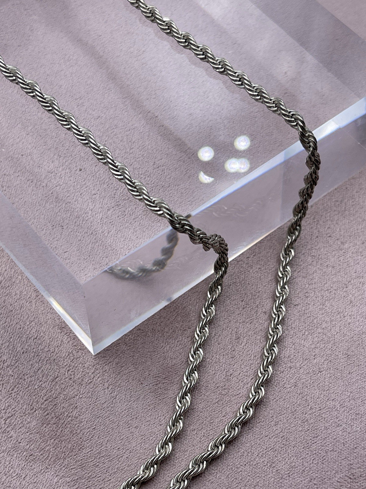 Sterling Silver 925 Solid Braided Chain Necklace … - image 2