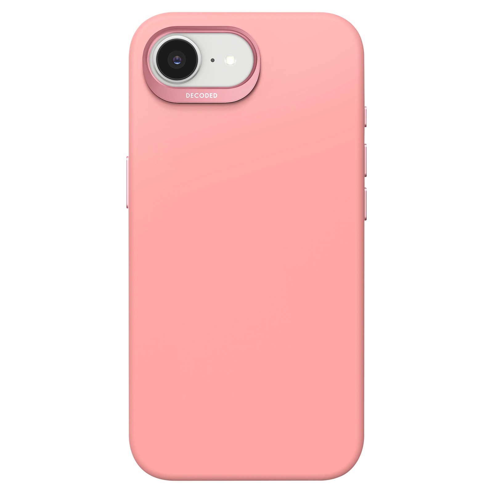 Decoded Case for iPhone 16eAntimicrobial Soft Touch Light Pink