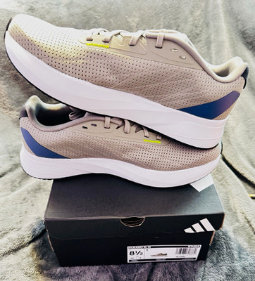 adidas Duramo SL Mens Running Shoe Breathable Mesh Rubber IF9484 Gray Blue