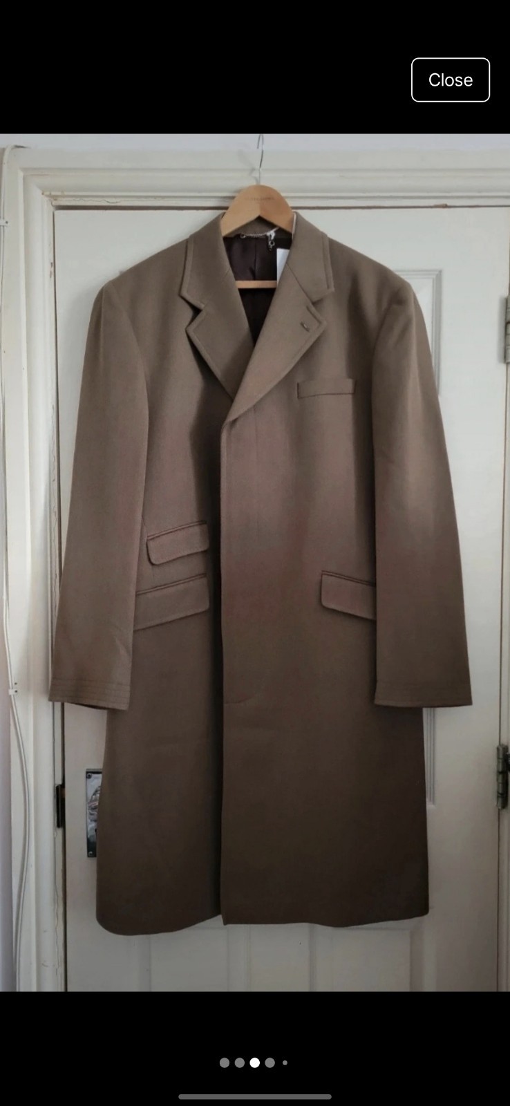 Covert Collar Coat 44RG, RP £575 image 2