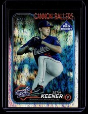 2024 Topps Pro Debut #PD-64 Seth Keener Sparkle Foil #/175