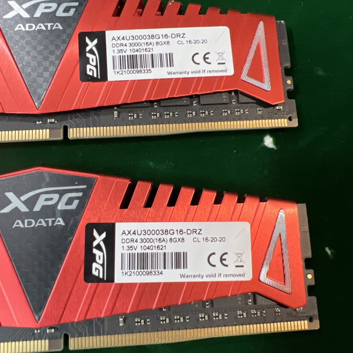 ADATA XPG 32GB (4x8GB) RAM DDR4 3000MHz AX4U300038G16-BWZ | eBay