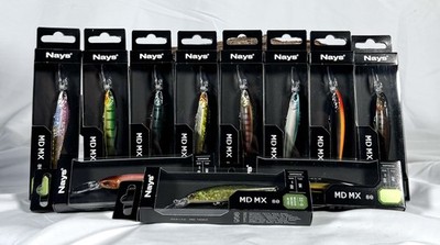 Nays MD MX 80 MR 2.0 80mm 6,6g Twitchbait Hardbait Wobbler 11cm BKK Drilling DA