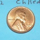 1942 D     LINCOLN WHEAT CENT   CHOICE    RED UNCIRCULATED  #2