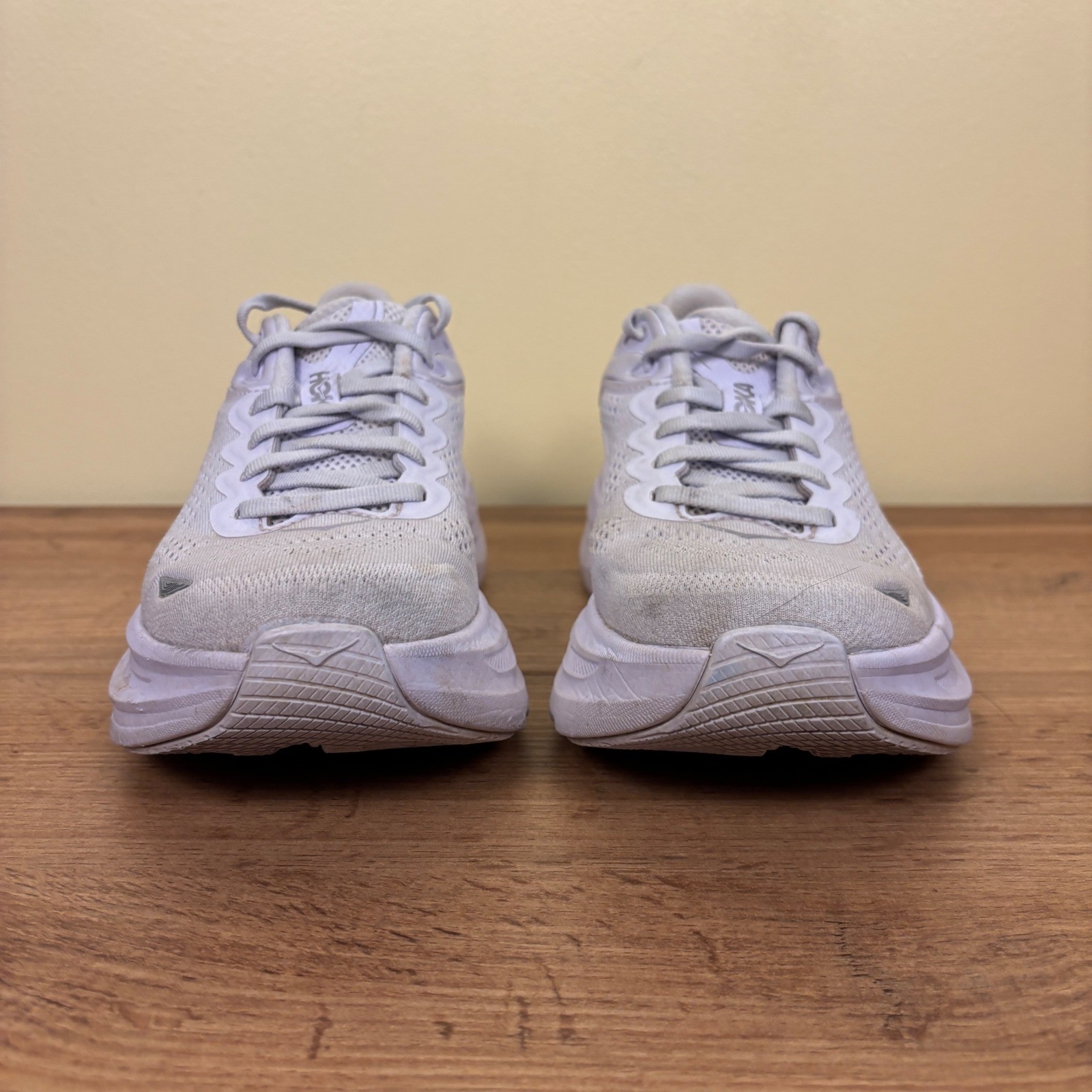 HOKA Bondi 9 Running Shoes Starlight Glow Lavender Women Size 7.5 Athletic Gym thumbnail 4