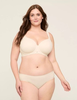 Cacique Modern Luxe Lightly Lined Balconette Bra 40DDD 40 D