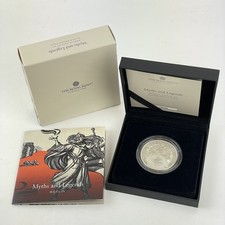 Merlin 2023 UK United Kingdom £2 1oz Silver Proof Coin Cased Myths Legends