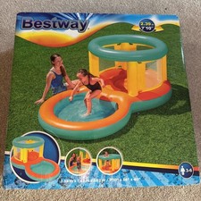 Bestway bounce and splash paddling pool 7ft x 10ft NEW 