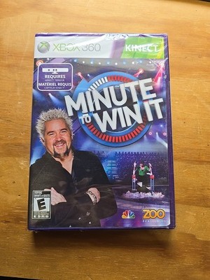 Minute to Win It [Kinect] - Xbox 360 complete NEW SEALED