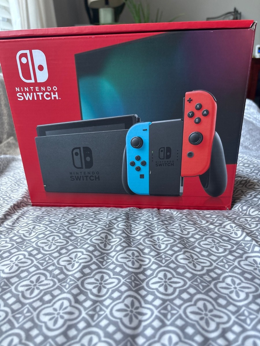Nintendo Switch 2017年 Nintendo Switch 32GB Handheld Console - Neon Red/Neon Blue