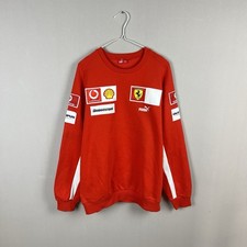 Vintage Puma Ferrari F1 Racing Vodafone Sweatshirt Men  s XL