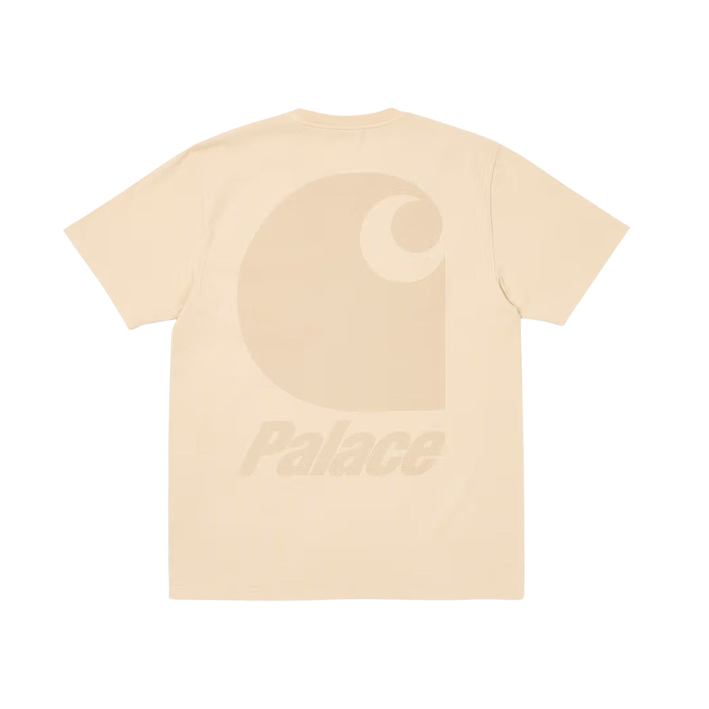 Palace Carhartt WIP S/S Pocket T-Shirt White 23FW Streetwear Top