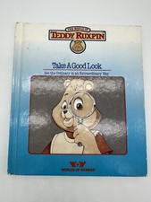 Vintage Teddy Ruxpin Take A Good Look Book Only
