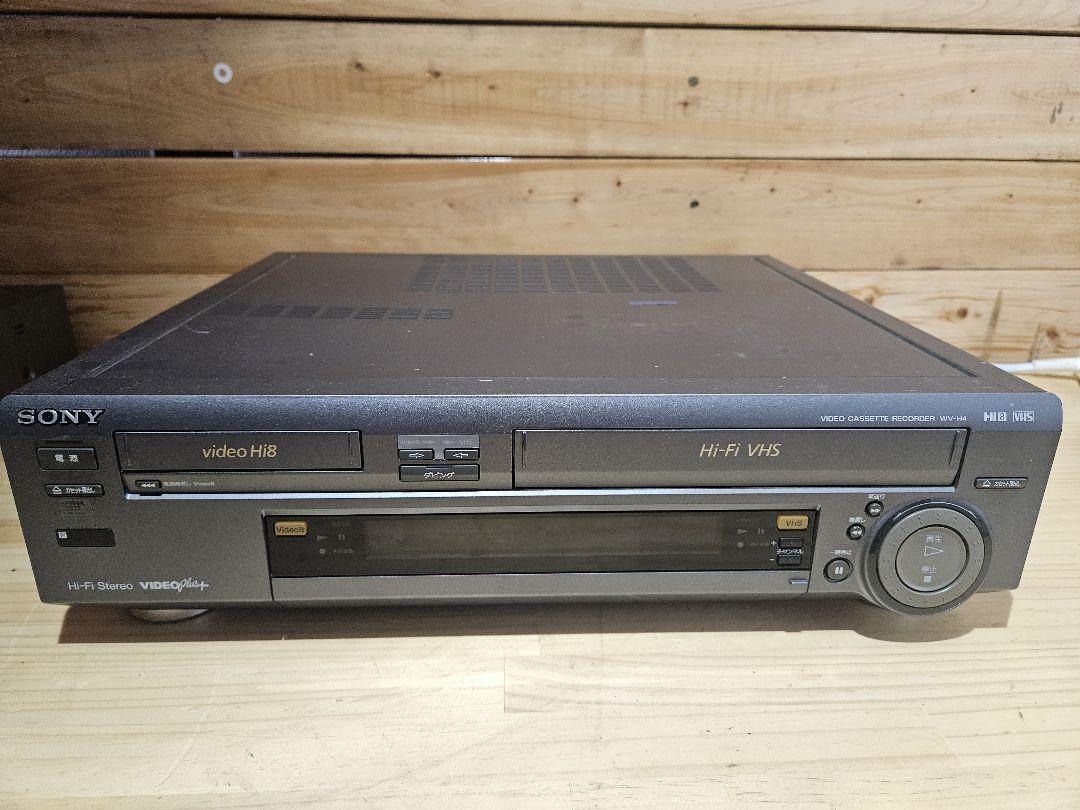sony，WV-H4，HI8/VHS，ビデオカセットレコーダー、難あり