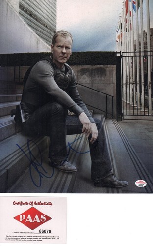 KIEFER SUTHERLAND AS 'JACK BAUER' SIGNED "24" PHOTO PAAS - 第 1/1 張圖片