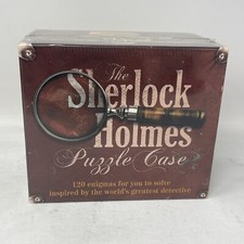 The Sherlock Holmes Puzzle Case Game 120 Enig...