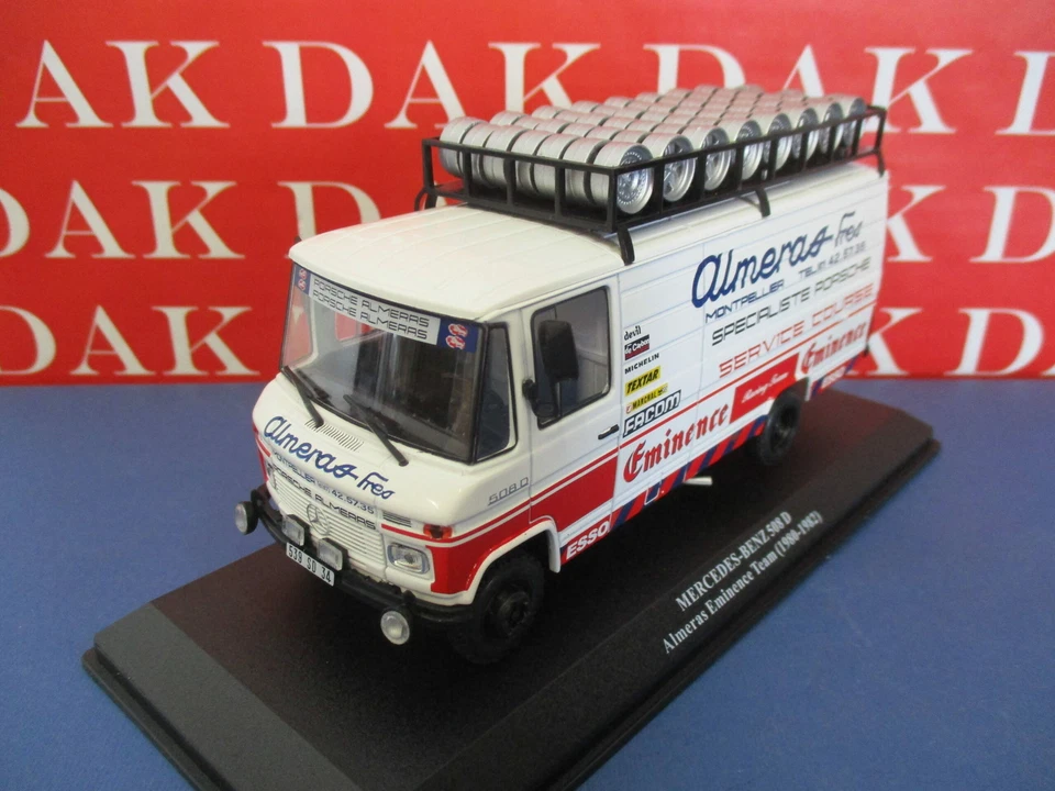 Die cast 1/43 Modellino Camion Mercedes 508 D Almeras Eminence Assistance Rally - Immagine 2 di 4