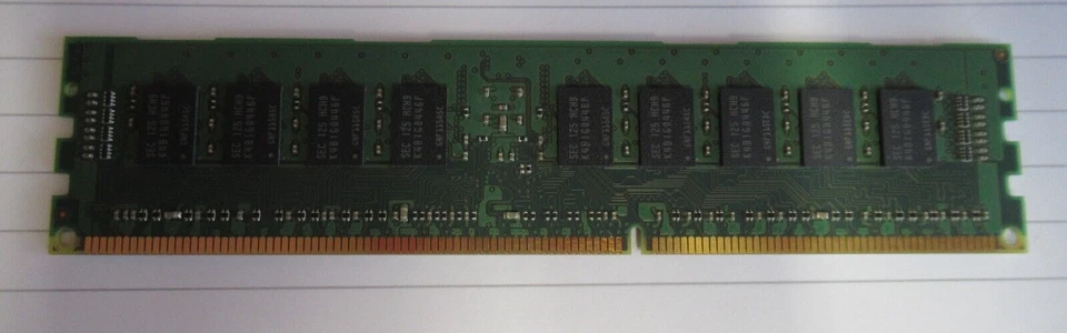 Samsung M393B5670FH0-CH9 2GB PC3-10600 DDR3-1333MHz ECC CL9 240-Pin DIMM Memory - Image 2 of 3