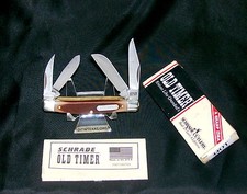 Schrade 44OT Workmate Knife 1990's Old Timer 3-5/16