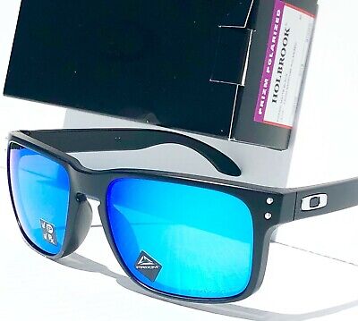 NEW* Oakley HOLBROOK Matte BLACK POLARIZED PRIZM Sapphire NEW* Oakley HOLBROOK Matte BLACK POLARIZED PRIZM Sapphire