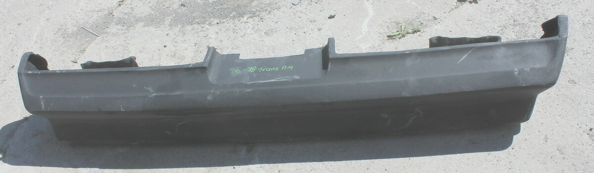 1976 77 78 Pontiac Firebird Trans Am SHOWCARS Rear Bumper