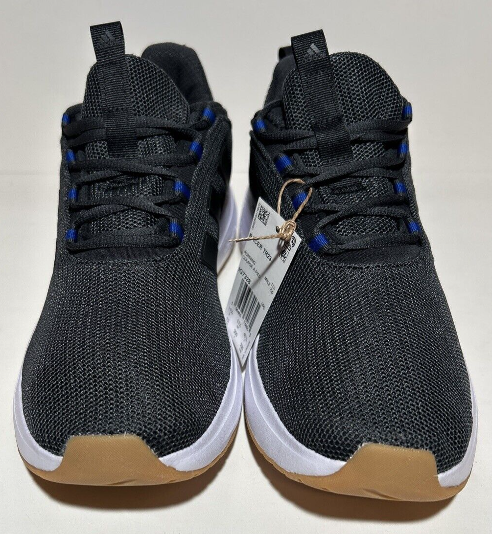 NWT Adidas Men\'s Running Racer TR23 Shoes, Carbon/Black/Team Royal Blue-SZ 9.5 Adidas Racer TR23 Men main image 2