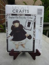 McCall's Crafts Pattern 18 inch doll clothes. M4411
