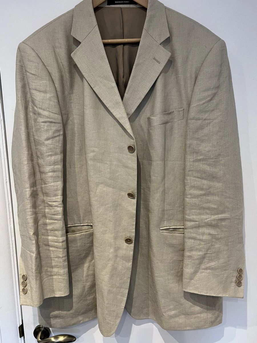 Balmain cream deals blazer