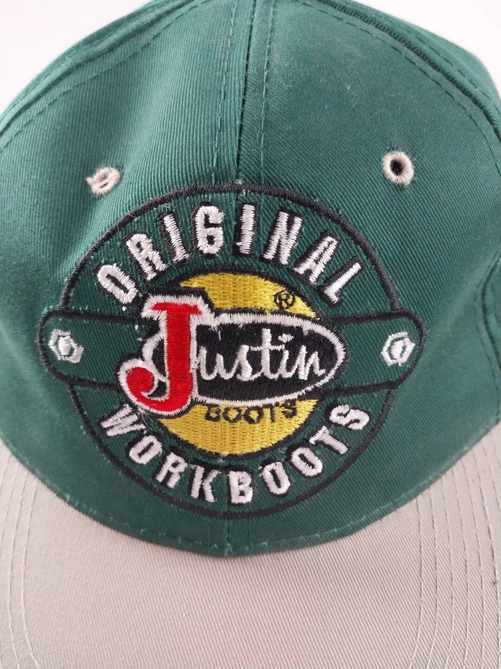Justin Boots Company ORIGINAL WORKBOOTS Advertising Hat/Cap - Image 4 of 4