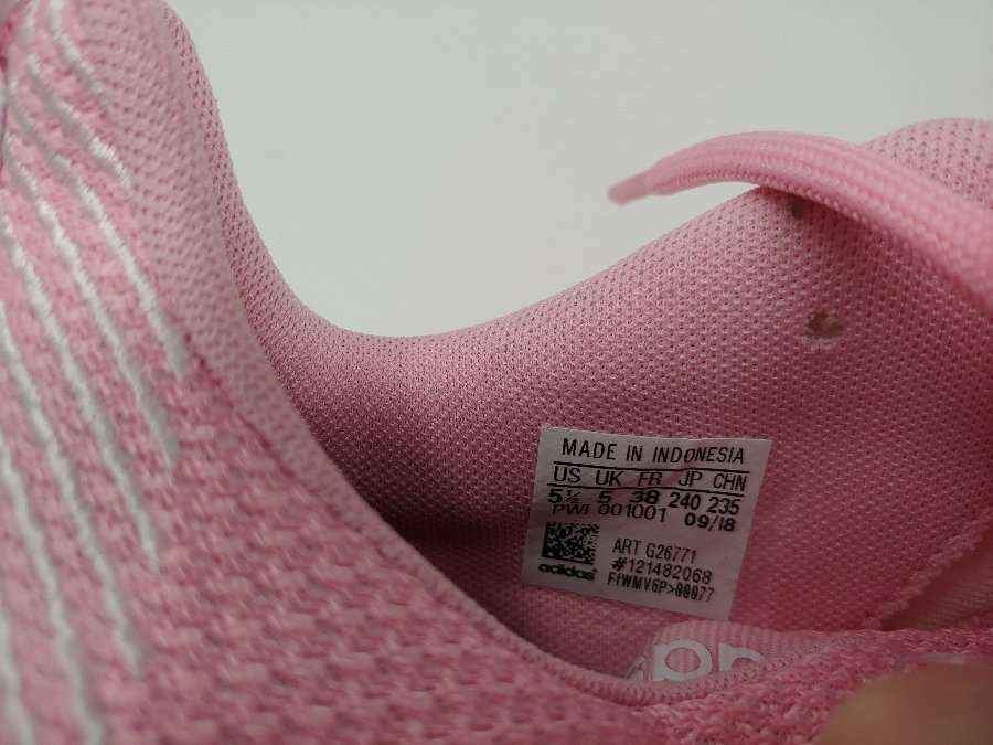 New Girl's Pink & White Adidas Questar Flow K Running Shoe G26771 Size 5.5  | eBay