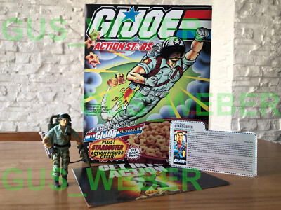 G.I.ジョー GIJOE 猿の惑星 スターウォーズ スタートレック GI-Joe Action Stars RALSTON Cereal box STARDUSTER REPRO bundle, no
