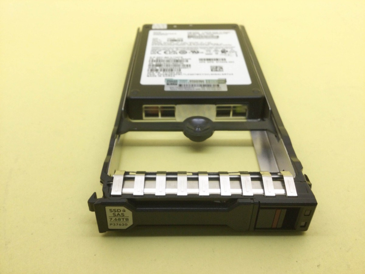 HPE 3PAR 20000 7.68TB SAS 12Gb/s SFF 2.5 FIPS Encrypt SSD P37620