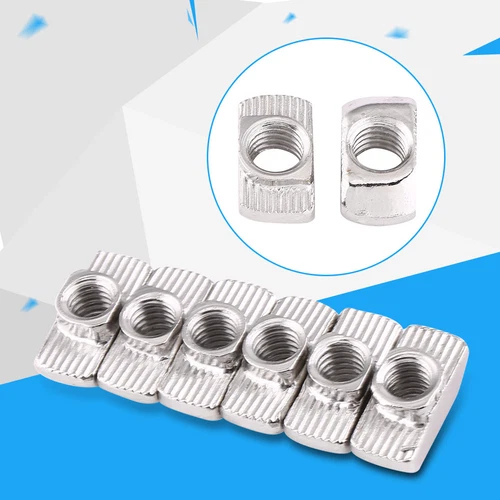 50 Stück M4 M5 M6 M8 Hammermutter Nutensteine Nut Nutmutter Für Aluminium-Profil