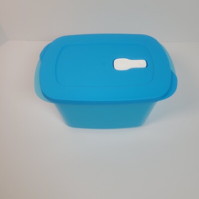 Tupperware Crystalwave 2.3L Rectangular Blue