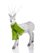 Holiday Lane Standing Deer with Scarf Figurine