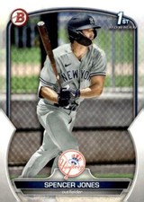 2023 Bowman 1st #BP-139 Spencer Jones Prospects