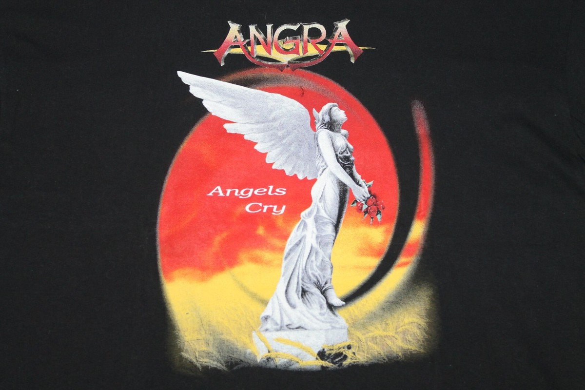 90s Vintage Angra Shirt Angels Cry Shirt Progressive Power Metal