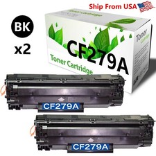 2PK CF 279A Toner Cartridge for Laser Jet Pro MFP M26 Printer