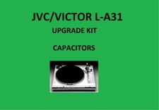 Turntable JVC/VICTOR L-A31 Repair KIT - all capacitors