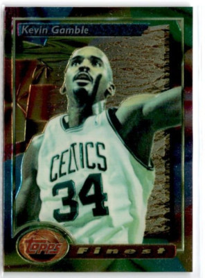 1993-94 Topps Finest Kevin Gamble #150 Celtics