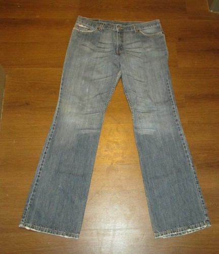 Levis 518 Fade Blue Denim Straight Leg 