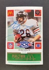 Matt Suhey signed Chicago Bears 1986 McDonald's football card