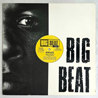 HOUSE - KRAZE - THE PARTY - BIG BEAT RECORDS ORIGINAL PRESSING