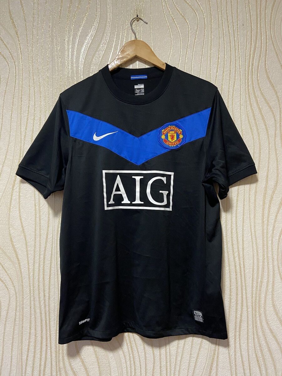 MANCHESTER UNITED 2009 2010 AWAY FOOTBALL SHIRT JERSEY NIKE MANCHESTER UNITED 2009 2010 AWAY FOOTBALL SHIRT JERSEY NIKE