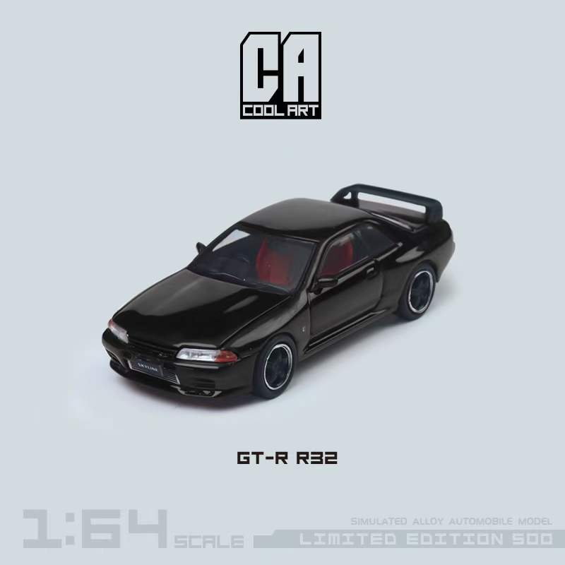 Cool ART 1:64 Nissan GT-R R32 White/Black Diecast Model Car | eBay