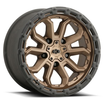 Vision Wheels 405 Korupt 17x8 5x5.0 30mm Bronze Matte; 405-7873BZSBL30