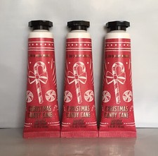 NEW Lot Of 3 Bath Body Works CHRISTMAS CANDY CANE Hand Cream 1 Oz - Ships FREE