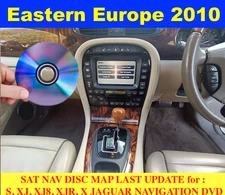 SAT NAV DVD DISC MAP UPDATE for S-Type, XJ, XJ8, XJR, X JAGUAR - Eastern Europe