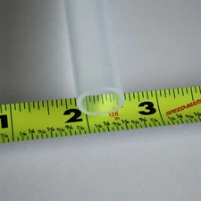 1/2" ID x 5/8" OD - Ultra Clear Platinum Cured Silicone Tubing - (12.7*15.9 mm)