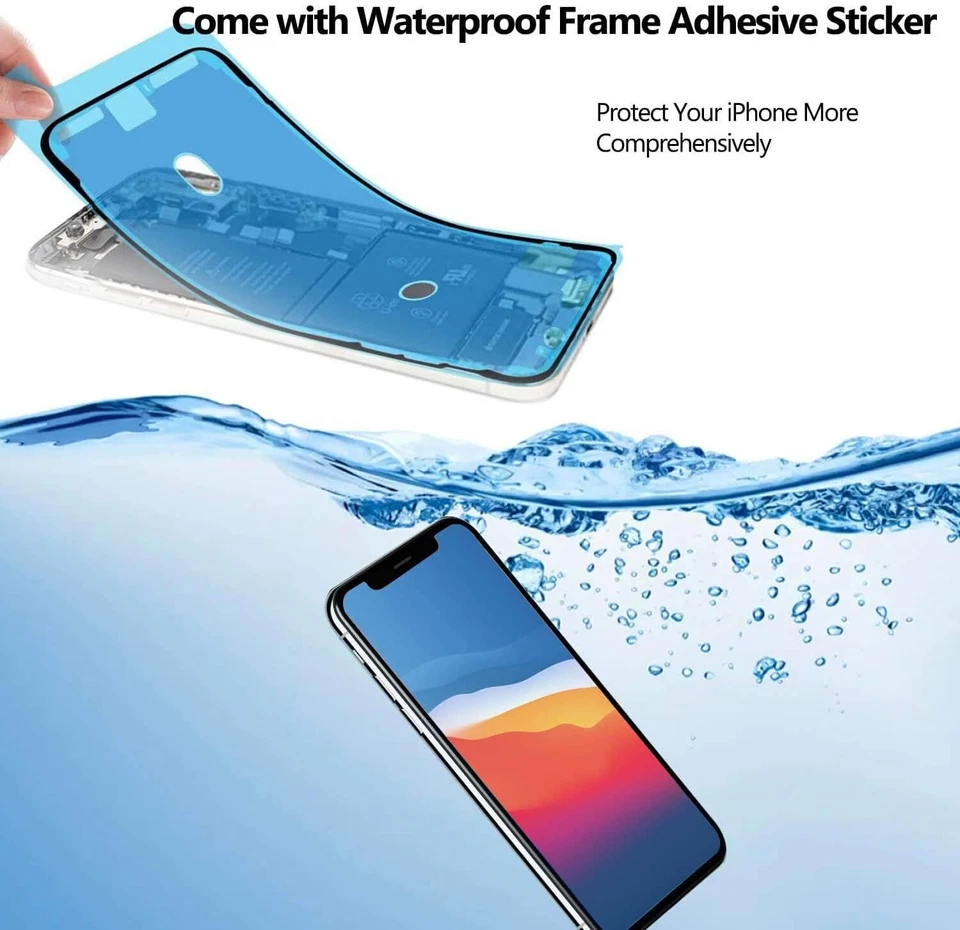 For Apple iPhone 11 12 13 Pro Mini X XR XS Max LCD Screen Replacement OLED Touch - Image 4 of 4